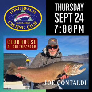 Read more about the article LBCC meeting – Sept 24th with Joe Contaldi – Lahoutan Cutthroats on Pyramid Lake, NV
